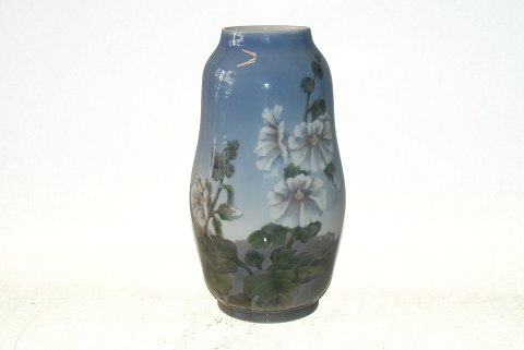 Rare Royal Copenhagen Vase, Theme Christmas Rose