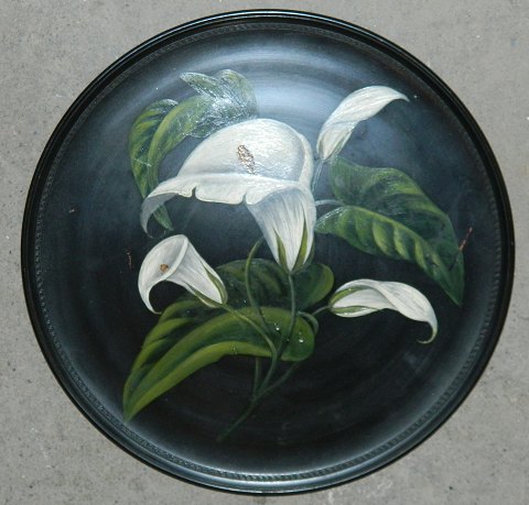 P. Ipsen plate with flower