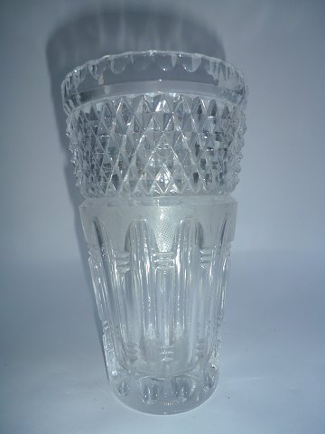 Crystal Vase, France, approx. 1940.