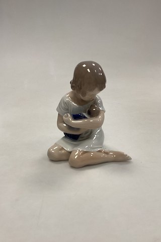 Royal Copenhagen Figurine Girl with doll No. 1938