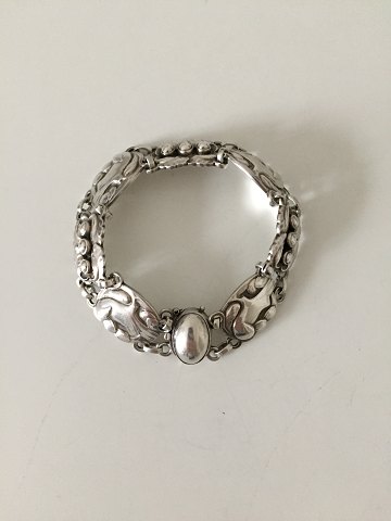 Georg Jensen Sterling Silver Bracelet with Doves No 24