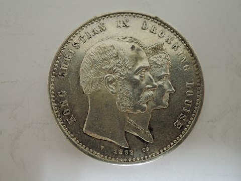 Denmark. Jubilee coin. 2 kr. 1892