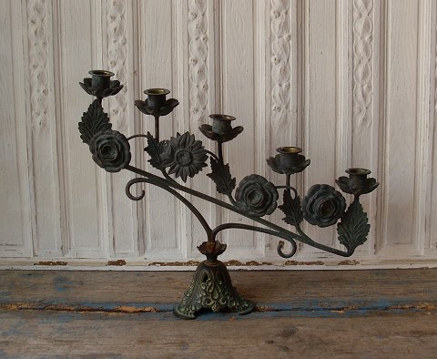 Gorgeous antique French church candelabra