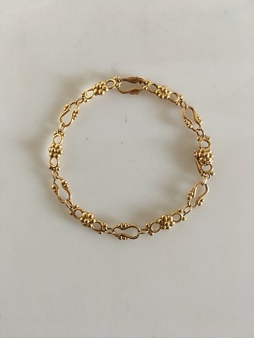 Georg Jensen 18K Gold Bracelet No 85.