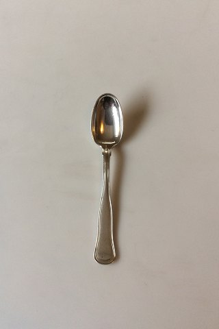 Double Fluted Cohr silver plated Coffee Spoon