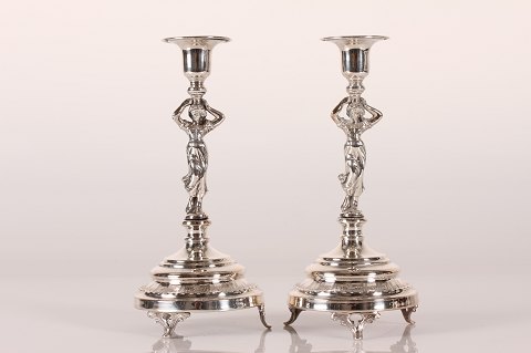 Art Noveau
Candlesticks
made of silver plate