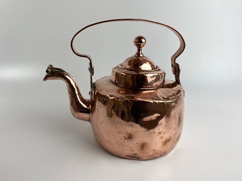 Danish copper boiler, stamped Haagensen, 19th century