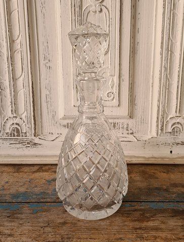 Beautiful crystal carafe