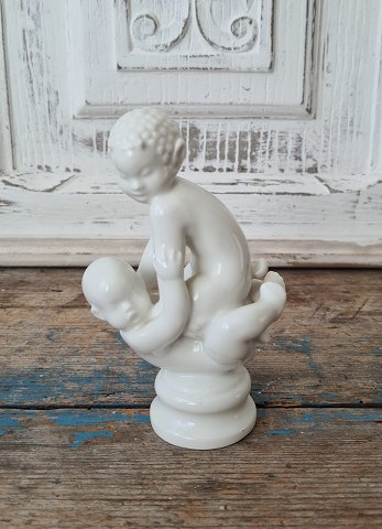 Dahl Jensen Blanc de Chine Faun figur no. 1038