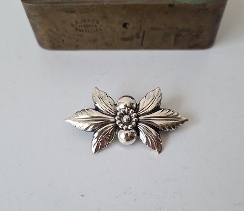 Hermann Siersbøl vintage broche i sterlingsølv