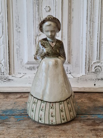 B&G Stoneware figure - Woman in regional costume No. 7205/5