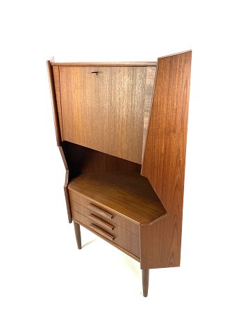 Hjørne Barskab - Teaktræ - Dansk Design - 1960
Flot stand
