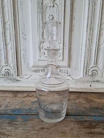 Cylindrical carafe from Holmegaard 1874-1920