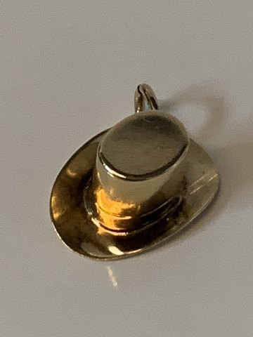 Hat i 14 karat Guld
Stemplet 585
Måler 17,09 mm ca
Brede 13,21 mm