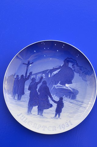 Bing & Grondahl Christmas plate 1931