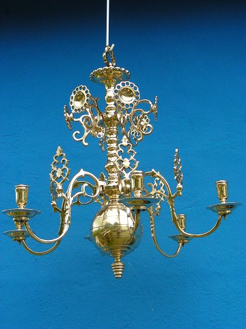Lamp of brass