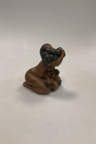 Bing & Grondahl Figurine by Kai Nielsen "Woman with Grapes and Fauns" No 4022 
from The Grape Harvest Series