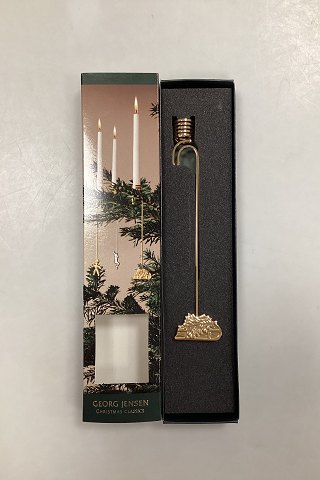 Georg Jensen Golden Christmas Lyseholder - Juletræ på kælk 2005