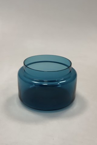 Bertil Vallien Boda Glass Blue Series Sugar bowl no lid