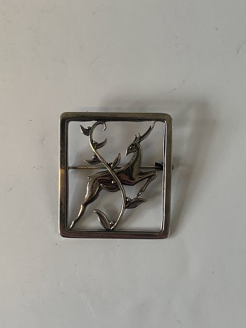 Brooch in Silver
Stamped BH 830s exclusive
Height 39.29 mm
