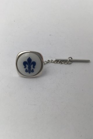 Georg Jensen Sterling Sølv (Royal Copenhagen) Slipsenål Revers Pin