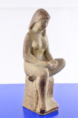 Saxbo keramik figur Kvinde