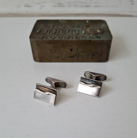 Hans Hansen pair of cufflinks in sterling silver