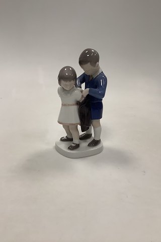 Bing and Grondahl Figurine of Girl / Boy Gentleman No 2312