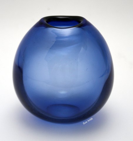 Dråbevase, Safir, Holmegaard