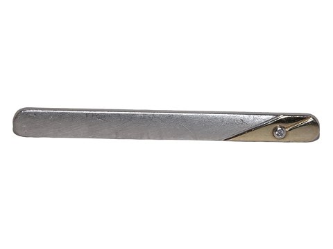 Sterling silver
Tie clip