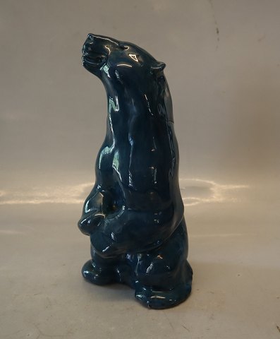 Poul Kyhn Polar bear turkish glaze 20.5 cm Næstved