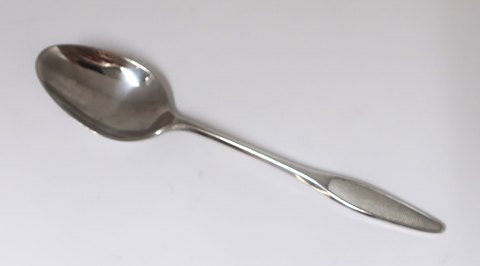 kongelys. Silver plated. Dessert spoon. Length 17.8 cm