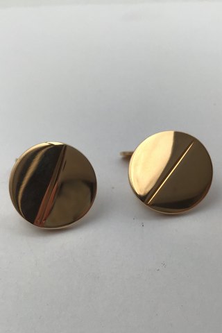 Georg Jensen 18K Gold Cuflinks No. 1106