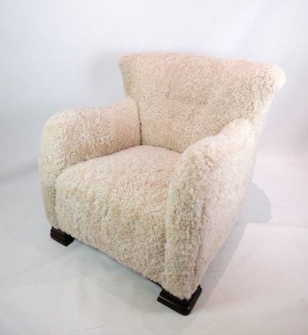 Easy Chair - Danish cabinetmaker - Sheepskin - 1940s
Great condition

