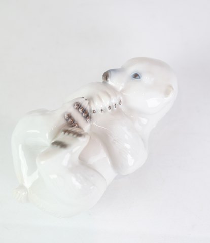 Porcelain figure - Bing & Grøndahl - polar bear cub - Merete Agergaard - No. 
2538
Great condition
