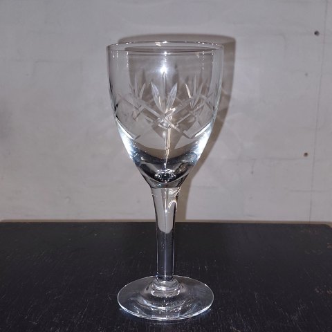 Stort "Ulla" glas fra Holmegaard Glasværk