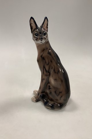 Dahl Jensen Figurine Cheetah, Serval Wild Cat No 1014