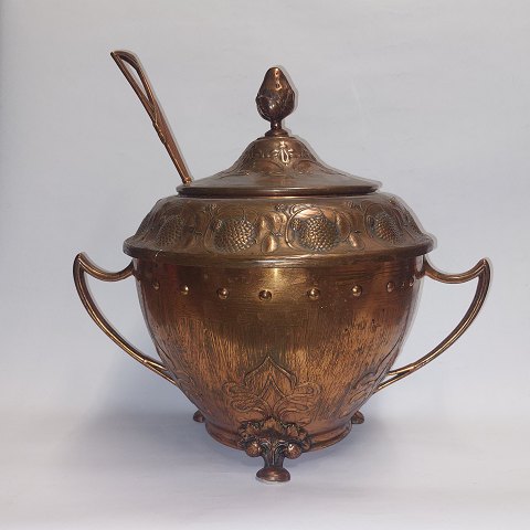 WMF punch bowl in copper