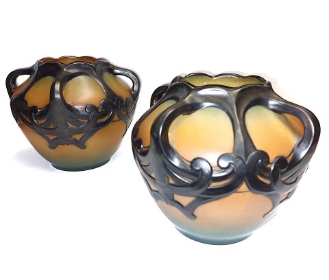 Pair of ceramic vases from P. Ipsen
