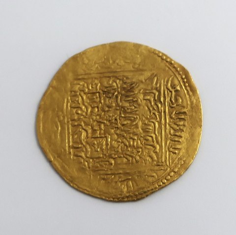 Abu al-Hasan Ali 1331-1351 Dinar in Gold. Durchmesser 31 mm. Gewicht 4,5 Gramm