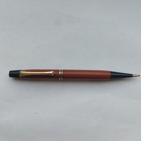 Koralrød Montblanc stiftblyant fra 1950