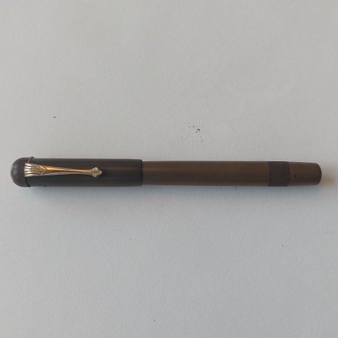 Black Montblanc no. 4 safety filler pen