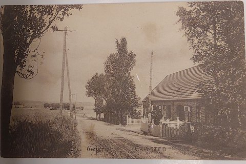 Postkort: Mejeriet I Græsted I 1910