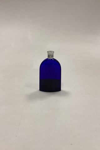 Medicinflaske i koboltblå glas