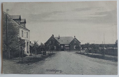 Postkort: Motiv fra Vildbjerg I 1911