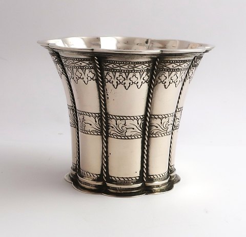 Silver Margrethe Cup (830). Height 8,5 cm.