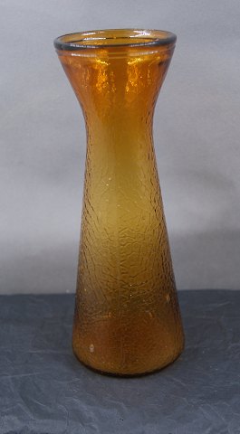 Grosse Hyazinthengläser,  Zwiebelgläser aus braunem Glas mit Netzmuster 22cm