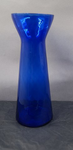 Hyacinth glasses in dark blue glass 20cm from Denmark