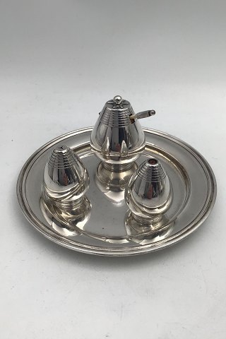 Hans Hansen Silver / Sterling Silver Cruet (1937)