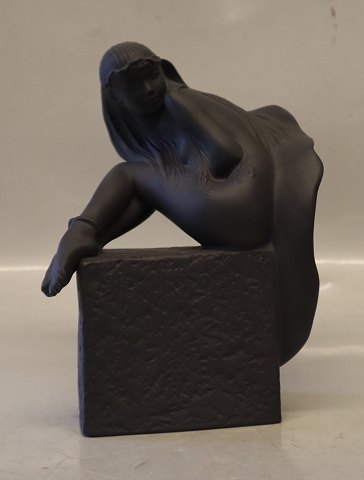 Black Royal Copenhagen 101 RC Pisces (20th February to 20th March)  Christel 
Zodiac Figurine Bisquit (1249101-41200)